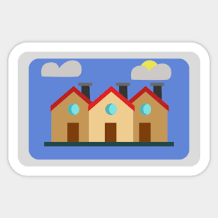 House Art Sticker